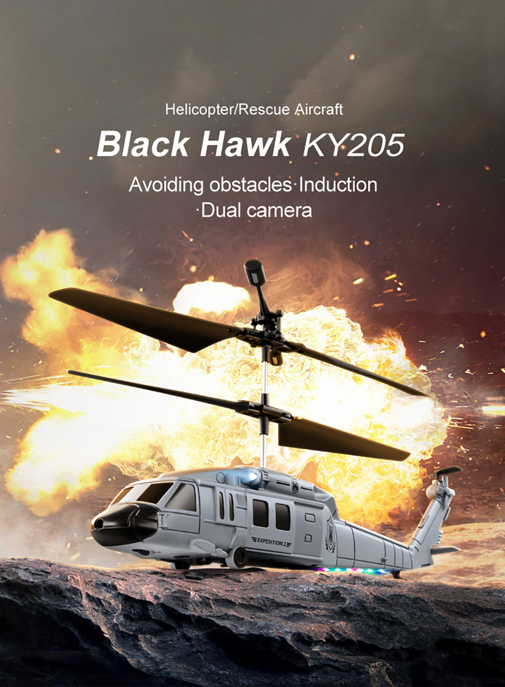 XKJ-KY205-Black-Haw-ks-UAV-Aufklaumlrungshubschrauber-Hindernisvermeidung-Doppelkamera-Hochaufloumls-1999001-1